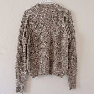 Forever 21 Women’s Taupe Crewneck Sweater